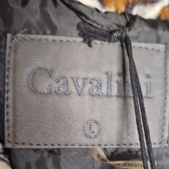Cavalini Animal Print Teddy Jacket - Picture 3 of 6